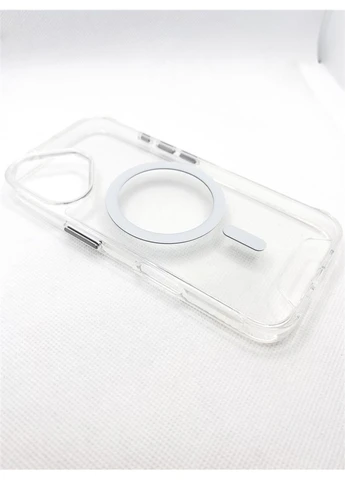 Чехол-накладка Space Case MagSafe для Apple iPhone 16 Transparancy (712102) BeCover (370617802)