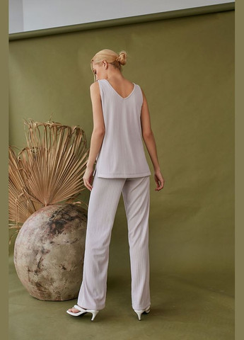 Женский удлиненный топ из трикотажа в рубчик (1785) Triko Bakh (334710762)