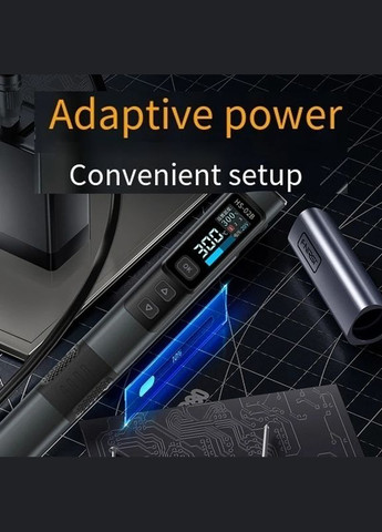 Умный программируемый паяльник USB HS02B с блоком питания Fnirsi (307153139)