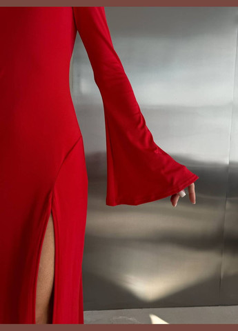 Червона жіноча сукня максі New Trend