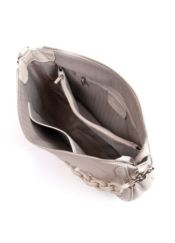 Женская кожаная сумка классическая 9503-9 white-grey Alex Rai (294607635)