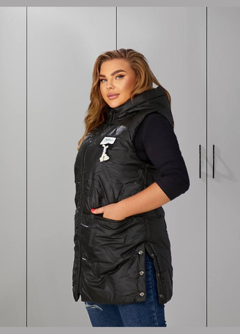 Жіноча жилетка з капюшоном New Trend (304990802)