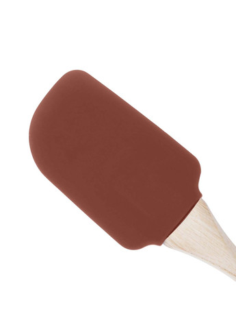 Лопатка кухонная силиконовая с деревянной ручкой 22.5 см Profsil (336493713)