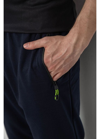 Темно-синие демисезонные брюки Antisa