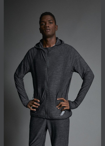 Чоловіча куртка із високотехнологічної тканини антрацитово-сіра (розмір ) Zara (292734792)