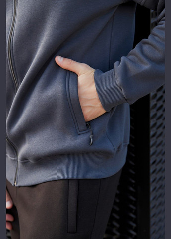 Комбінований кофта чоловіча на замку (петля) синя (м143.3) UMON (315928771)