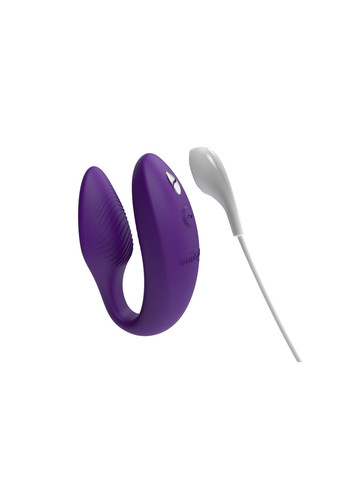 Смарт-вібратор для пар Sync 2 Purple, 10 віброрежимів, пульт ДК We-Vibe (335391966)