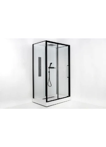 Гідромасажний бокс Kira 120*80*210 12 см низький піддон Insana (392912482)