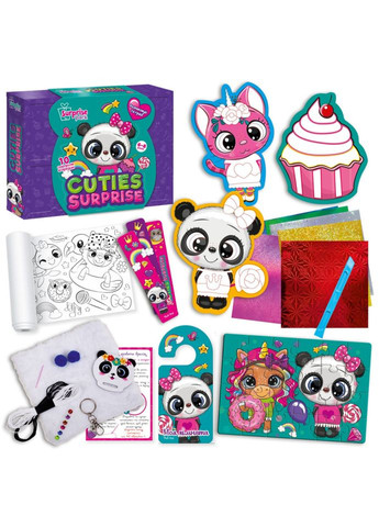 Набір для творчості "Любчики" VT8080-07 з сюрпризами Vladi toys (315135403)