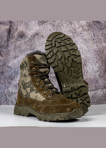 Демісезонні Чоловічі Тактичні Берці. 36-50р Олива. Зручні та довговічні! MBDM-1010 No Brand (301137898)