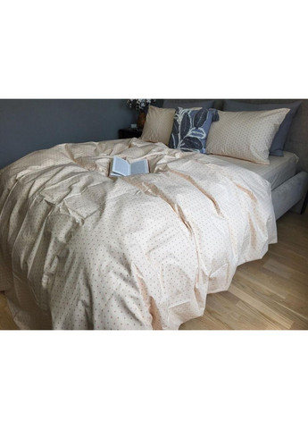 Постельное белье Звездочка крем-брюле, бязь Полуторный размер, наволочки 50/70 No Brand (364218871)