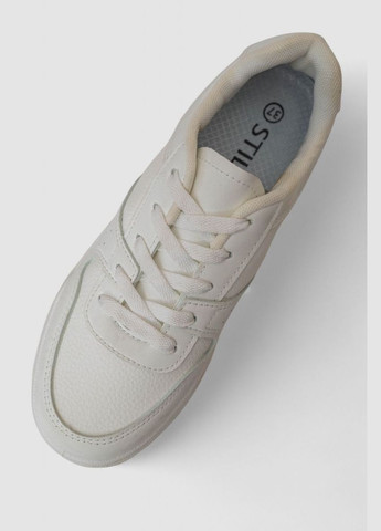 Білі кеди жіночі, колір чорний, 248rad30 Stilli