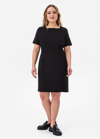Черное платье fibi Garne однотонное