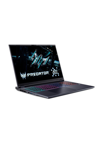 Ноутбук Predator Helios Neo 18 PHN18-72 18" WQXGA IPS, Intel U9-275HX, 64GB, F2TB, NVD5070Ti-12, Win11P, черный Acer (360395394)