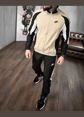 Спортивный костюм NK SPRINT black/beg 4 ДЛ6269 No Brand (347149259)