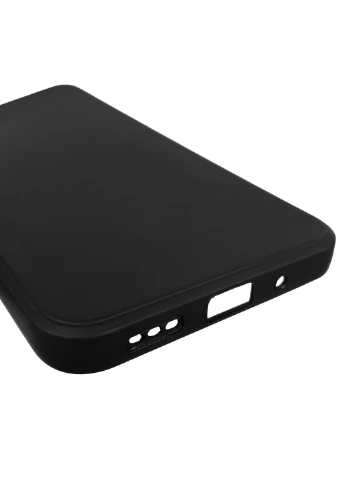 Чохол для Redmi 9A однотонний з квадратними гранями із захистом камери на сяомі редмі 9а чорний Xiaomi (366023375)
