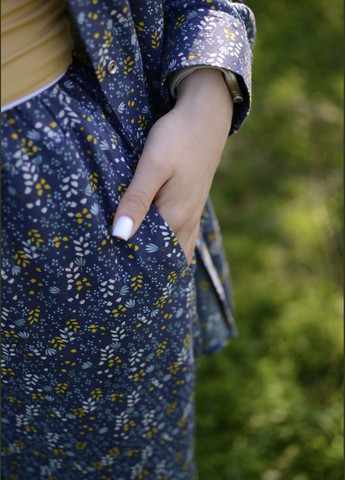 Сорочка + штані з принтом "Мімози" (костюм) HOCHUSOBITAKE (332808926)