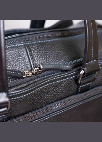 Сумка мужская через плечо кожаная 11123 Черный Shvigel (302007507)