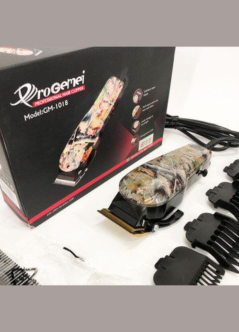 Машинка для стрижки бороды GM-1018, Практическая машинка для стрижки волос, Бритва MZ-209 триммер машинка Gemei (351486017)