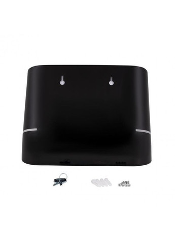 Держатель для бумажных полотенец Pohodli 300 мм QTDR600BP Black (Pobut) Qtap (320772891)