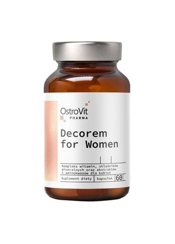 Pharma Decorem For Women 60 Caps Ostrovit (278761764)