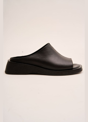 Черные сабо 186179 Lonza на низком каблуке