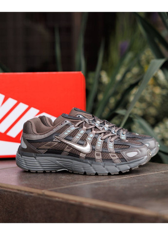 Коричневі всесезон nike p-6000 brown (копія) No Brand
