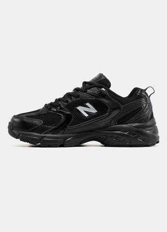 Кроссовки женские и мужские New Balance 530 Black | Нью Беланс 530 черные No Brand чёрные демисезоны (345562961)