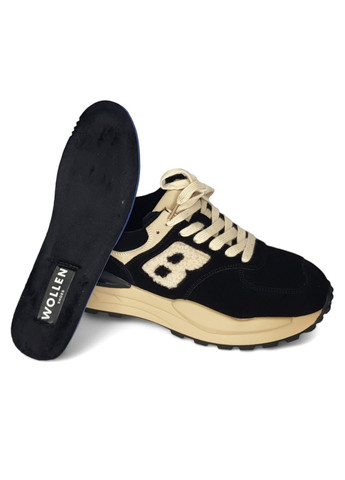 Демисезонные кроссовки Wollen чёрные демисезоны (300353188)