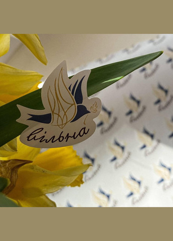 Фигурные наклейки "Свободная" 3,6х3,1. No Brand (359398344)