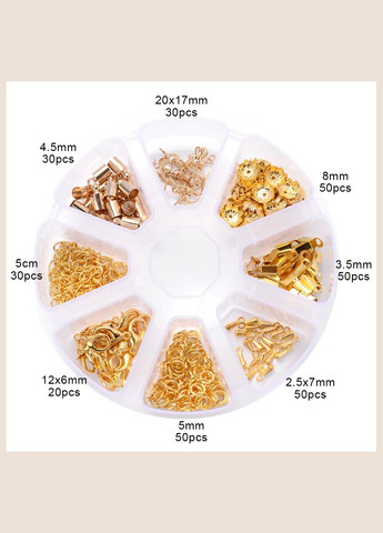 Набор фурнитуры Органайзер круглый фурнитура для бижутерии Finding (328942875)