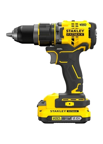 Шуруповерт FatMax ударний, Li-lon 18В, 2.0 Аг, 80 Нм, 0-600/2100 об/хв, (m130721) Stanley FatMax ударний, Li-lon 18В, 2.0 Аг, 80 Нм, 0-600/2 (382957049)