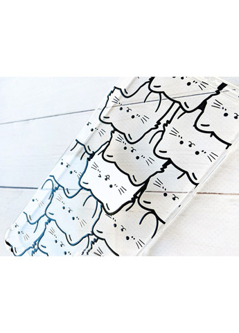 Чехол на Motorola Moto G72 Котики (принт 392) CASE CONTROL (360662486)