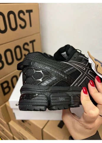 Чорні кросівки чоловічі asics gel-kahana 8 black gor-tex асікс гель кахано демісезон No Brand