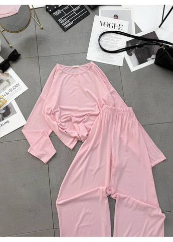 Рожева всесезон жіноча піжама з трикотажу Avanti