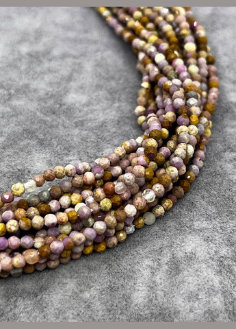 Лепидолит на нитке без замка 2 мм 40 см No Brand (311678243)