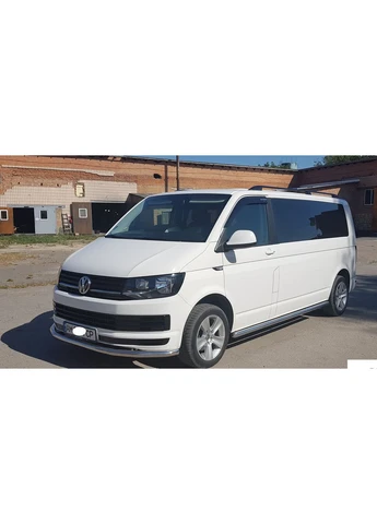 Захист переднього бампера (ос одинарний довгий) Volkswagen Т6 (Transporter) 2016+ ST LINE T6 (398179478)