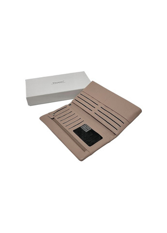 Жіночий гаманець з натуральної шкіри 9908-1806 пудровий 20 х 11 х 2.5 Vermari (367264063)