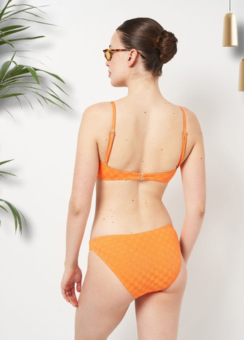 Оранжевый демисезонный купальник раздельный bessy раздельный FS