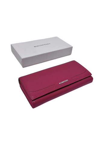 Жіночий гаманець з натуральної шкіри Bodenfendy B826-177 рожевий 18.5 х 9.5 х 3 Cossni (367263591)