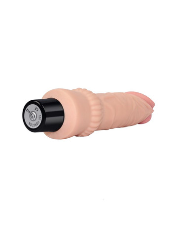 Вібратор реалістичний з кібершкіри "Real Soft Vibrating Dildo Flesh 7.8" Lovetoy (301509979)