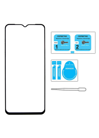 Скло захисне Full Glue Oppo A78 5G (m462651) DENGOS Full Glue Oppo A78 5G (black) (367069769)