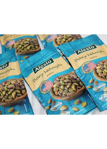 Фісташки без солі та очищені Californian Pistachios (70 г) Alesto (361036640)
