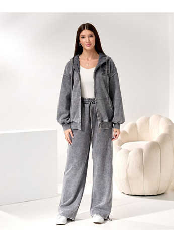 Стильний жіночий спортивний костюм з капюшоном (варка) DH (371401900)