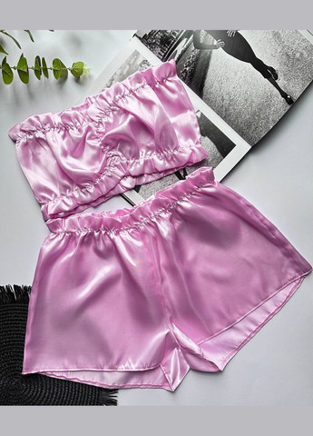 Розовая всесезон халат и пижама, комплект женский Exclusive