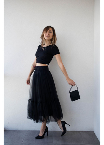 Жіноча спідниця міді з фатину No Brand (350881187)