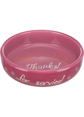 Миска для кошек коротконосых пород, керамическая, 15 см, 300 мл Trixie (355256052)