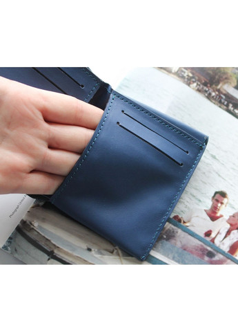 Мужской кожаный компактный кошелек 10,5х9,3х1 см LeathART (315869894)