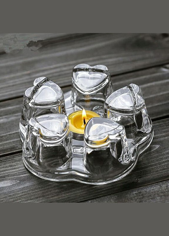 Підставка-підігрівач для заварювального чайника у формі серця Olens (350936347)