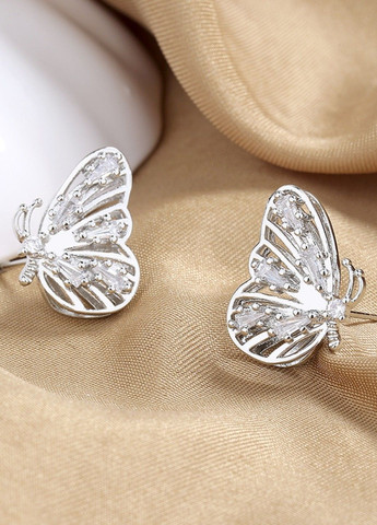 Женские серьги Волшебная бабочка No Brand (288049851)
